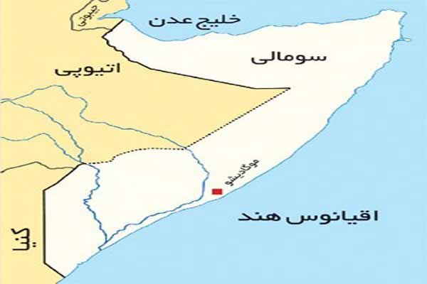 انفجار خودروی بمب گذاری شده در سومالی 