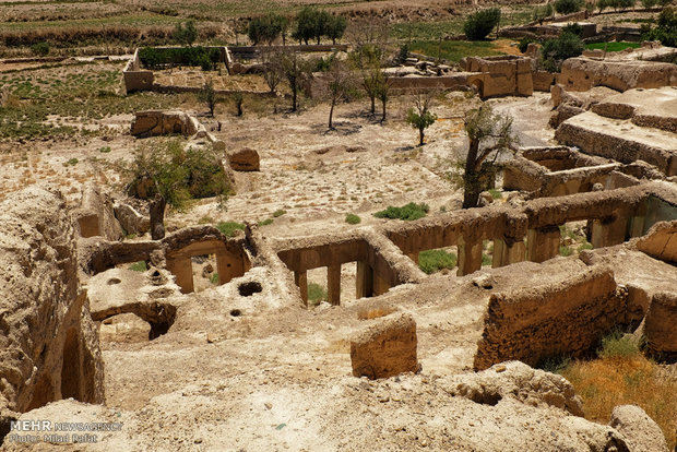 Ruins of historical texture of Izadkhvast