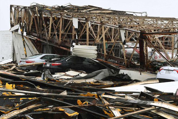 خسارات طوفان در آمریکا‎