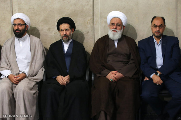 Seminary Students of Tehran Province Meet with Ayatollah Khamenei