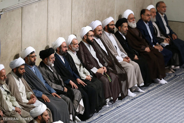 Seminary Students of Tehran Province Meet with Ayatollah Khamenei