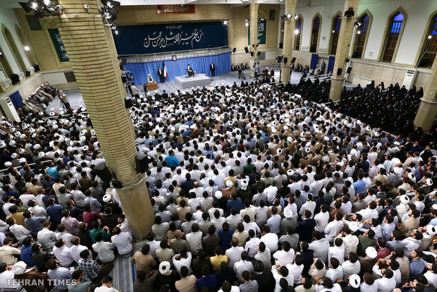 Seminary Students of Tehran Province Meet with Ayatollah Khamenei