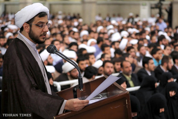 Seminary Students of Tehran Province Meet with Ayatollah Khamenei