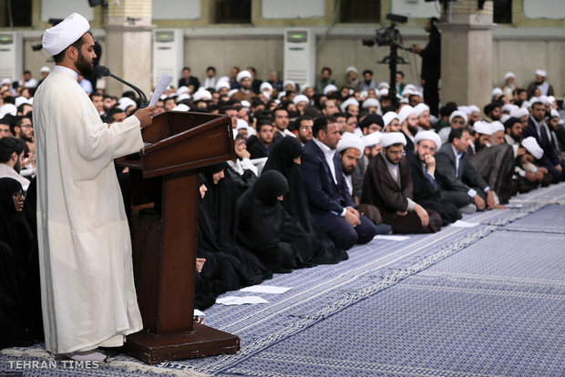 Seminary Students of Tehran Province Meet with Ayatollah Khamenei