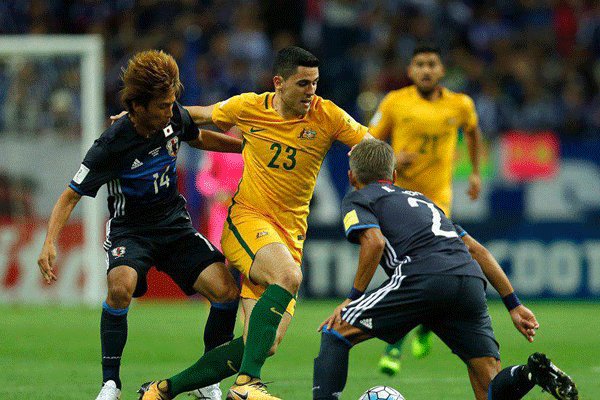 تیم ملی فوتبال ژاپن به جام جهانی ۲۰۱۸ روسیه صعود کرد 