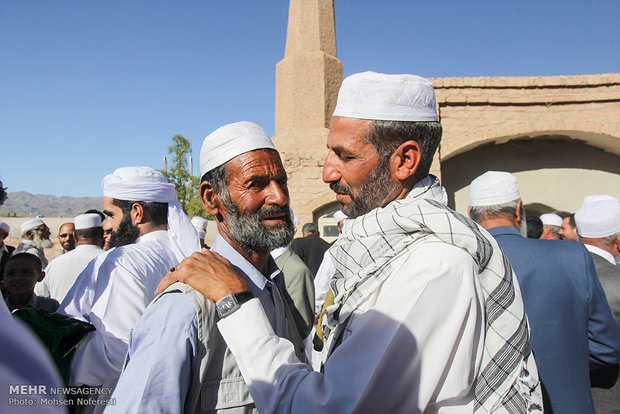 اقامه نماز عید سعید قربان در روستای بجد خراسان جنوبی