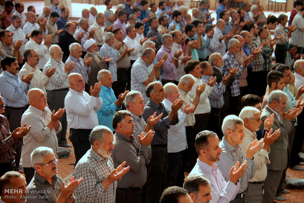 اقامه نماز عید سعید قربان در گرگان