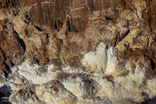 Wonderful salt dome in central Iran