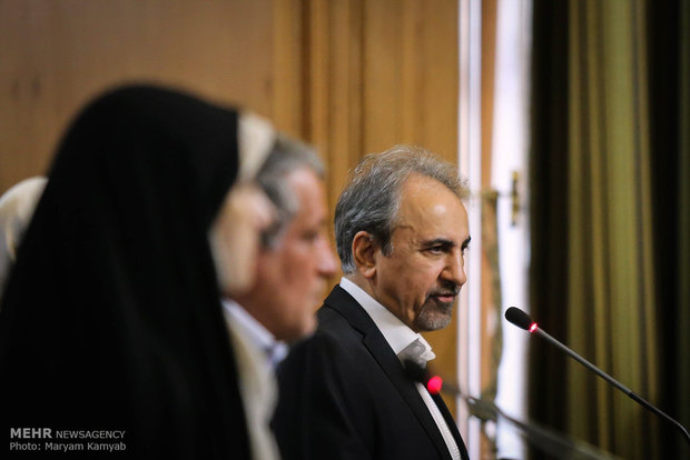 Swearing-in ceremony of Tehran's new mayor