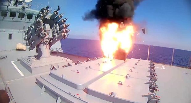 Russian frigate strikes ISIL targets in Syria with Kalibr cruise missiles 