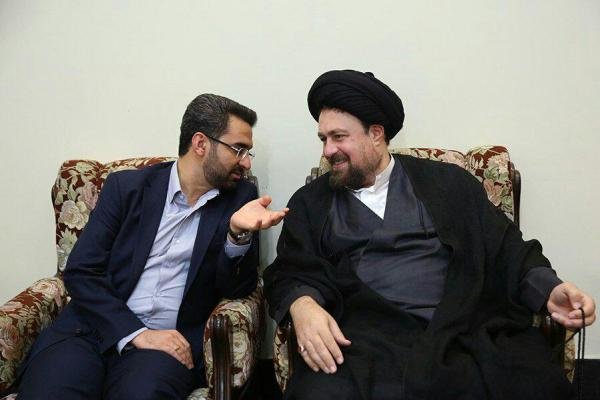 وزیر ارتباطات با سیدحسن خمینی دیدار کرد