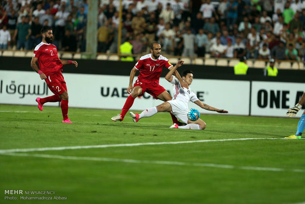 Iran Syria qualification match for the 2018 FIFA World Cup