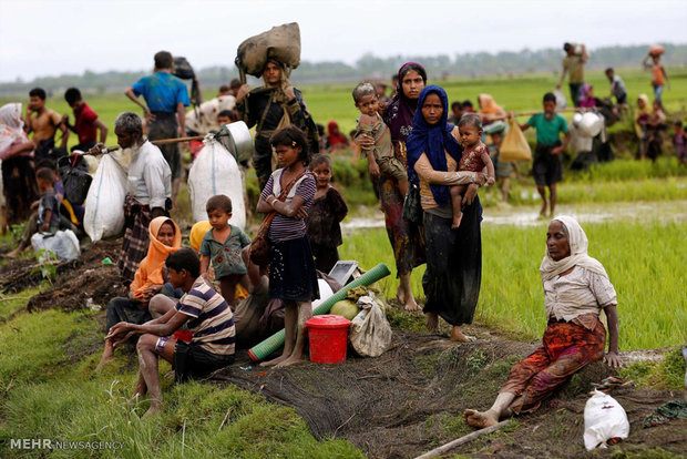 Rohingya Müslümanlarının soykırımdan kaçışı