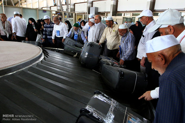 Hajj pilgrims return Iran