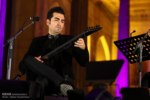 Nazeris stage concert in Isfahan