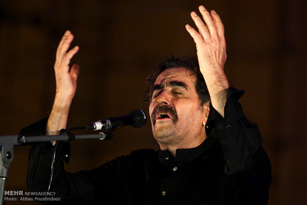 Nazeris stage concert in Isfahan