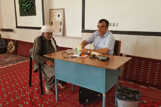 اهالی روستای «مامایی» گرگان ویزیت رایگان شدند