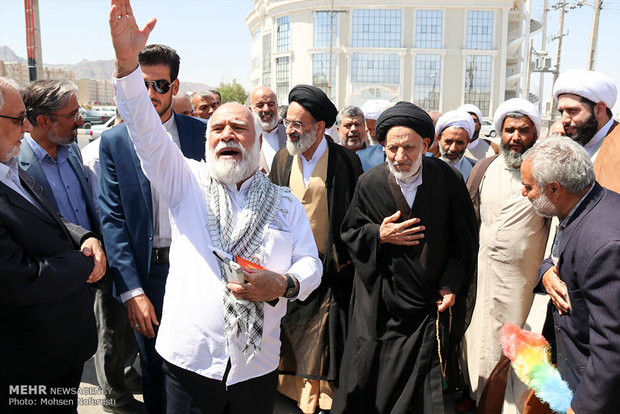 اولین نماز جمعه بیرجند با حضور حجت الاسلام سیّد علیرضا عبادی