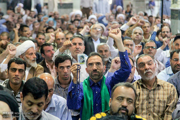 اولین نماز جمعه بیرجند با حضور حجت الاسلام سیّد علیرضا عبادی