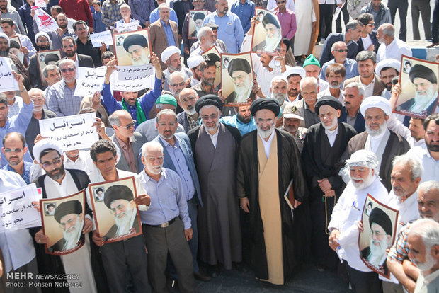 اولین نماز جمعه بیرجند با حضور حجت الاسلام سیّد علیرضا عبادی