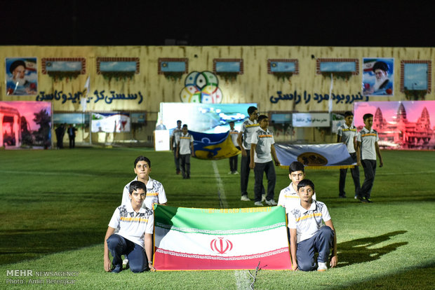 Asian School football opens in Shiraz