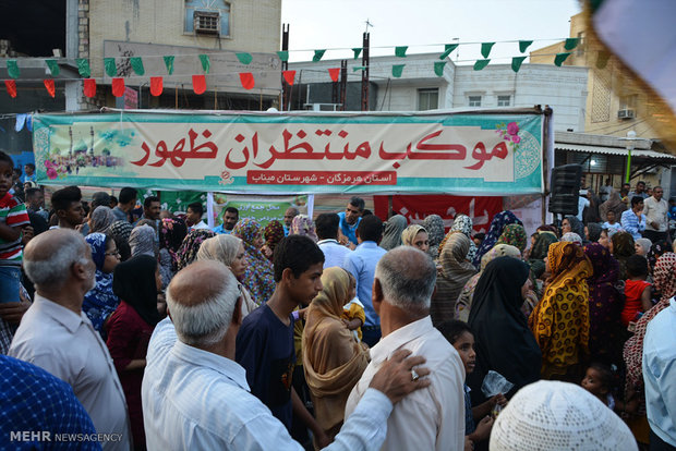 آئین منبرگردانی در میناب
