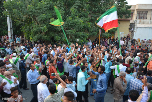 آئین منبرگردانی در میناب