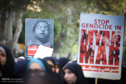 محکومیت کشتار مسلمانان میانمار توسط دانشجویان مشهد