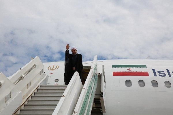 صدر حسن روحانی نیویارک سے تہران کے لئے روانہ