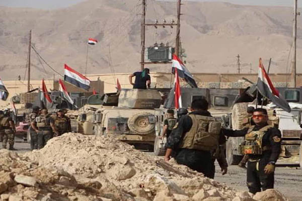 حرکت نیروهای عراقی به سوی الانبار برای شروع عملیات گسترده ضد داعش