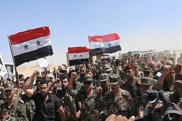 پیوستن ۱۰ سرکرده گروه های مسلح به ارتش سوریه