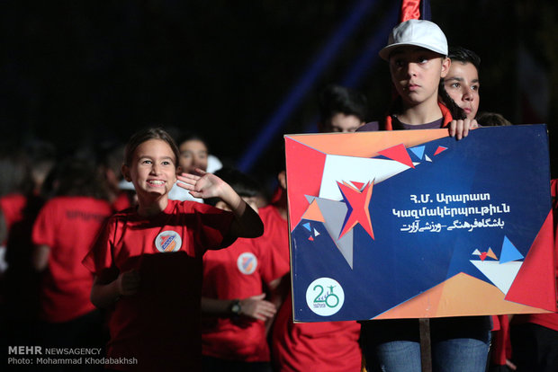 İran'da Ermeni Olimpiyatları başladı