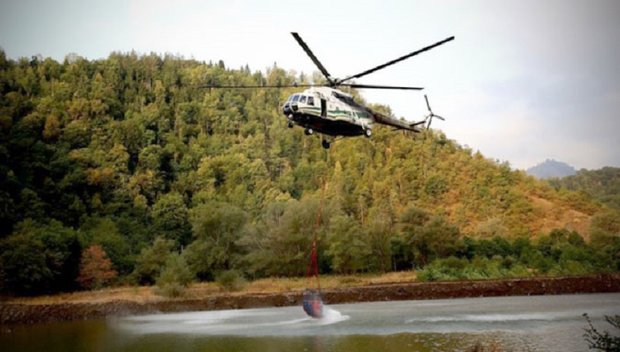 Iran helps Georgia fight major forest fire