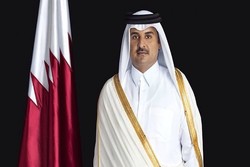 أمير قطر يصل الى طهران
