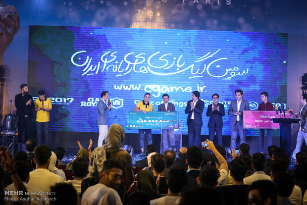 اختتامیه سومین لیگ بازی های رایانه ای ایران