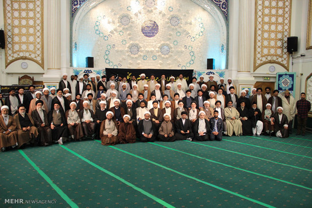 گردهمایی روحانیون و روسای مراکز اسلامی در انگلیس در آستانه ماه محرم