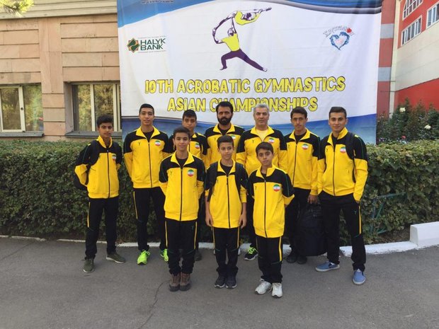 مدال نقره و برنز تیم آکروژیم ایران در رقابتهای قهرمانی آسیا