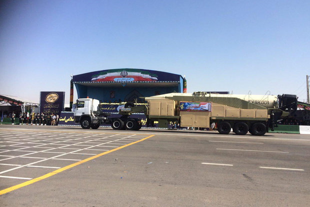 Iran unveils new ballistic missile