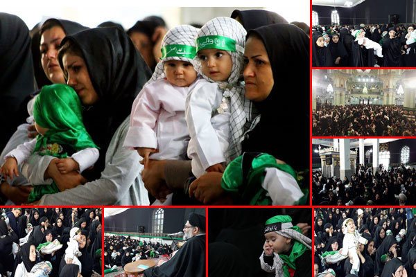 همایش شیرخوارگان حسینی در تهران برگزار شد