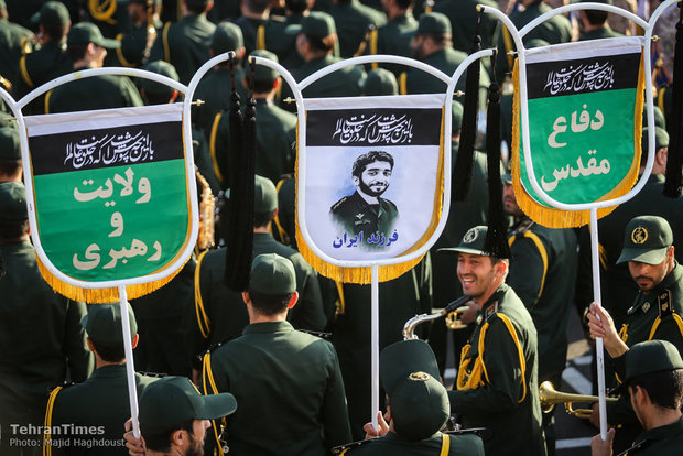 Iran's Armed Forces hold massive parades