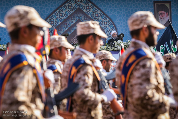 Iran's Armed Forces hold massive parades