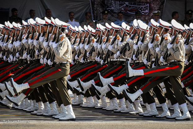 Iran's Armed Forces hold massive parades