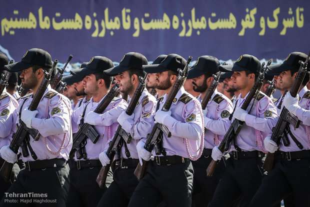 Iran's Armed Forces hold massive parades