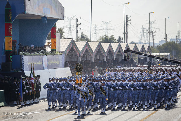 Iran's Armed Forces hold massive parades