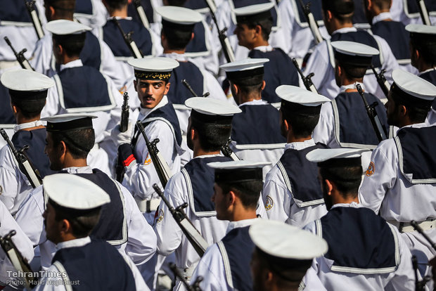 Iran's Armed Forces hold massive parades