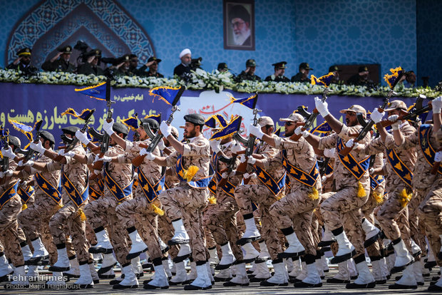 Iran's Armed Forces hold massive parades