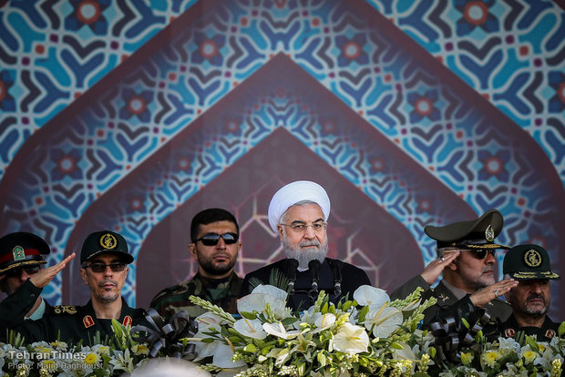 Iran's Armed Forces hold massive parades