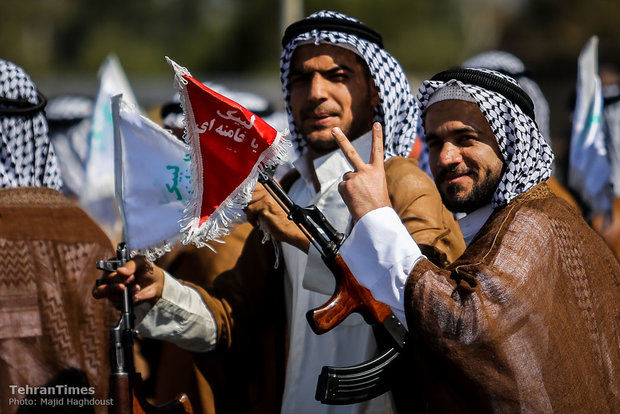 Iran's Armed Forces hold massive parades