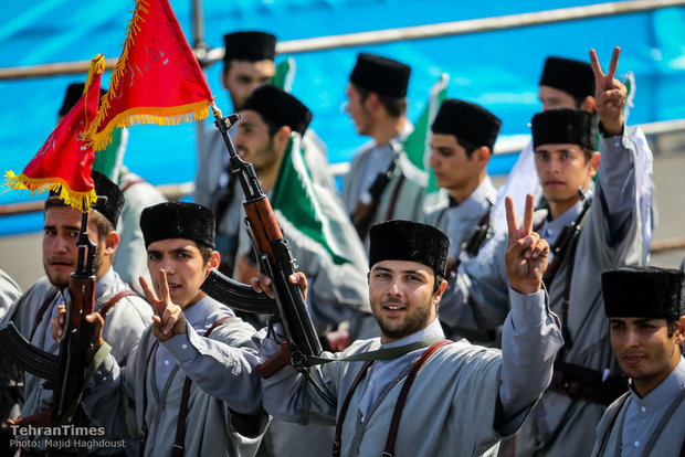 Iran's Armed Forces hold massive parades