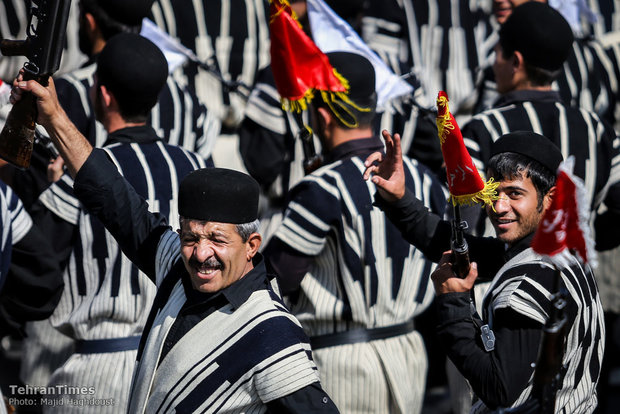 Iran's Armed Forces hold massive parades